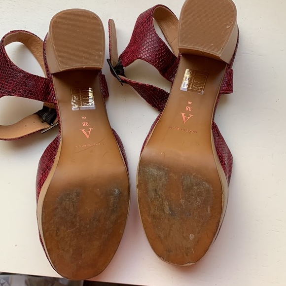 Anthropologie Romy Platform Heels - Picture 7 of 9